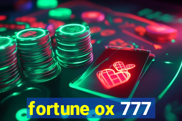 fortune ox 777